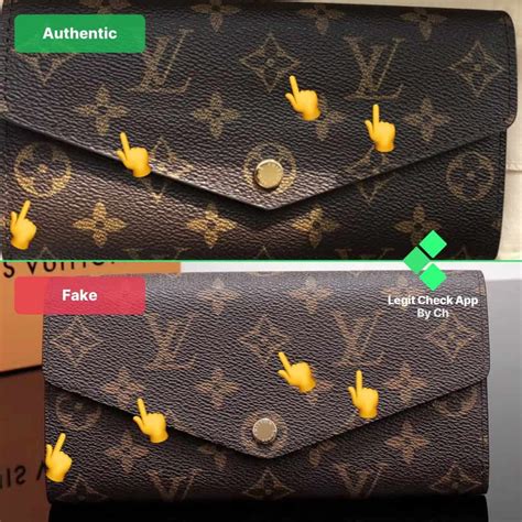 louis vuitton card holder fake vs real|authenticate Louis Vuitton wallet.